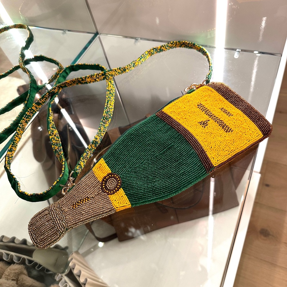 Beaded “champagne” Bag
